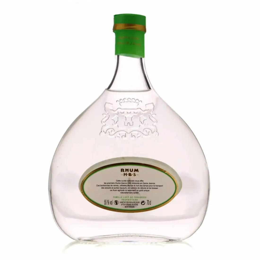 Hochauflösendes Bild von Habitation Beauséjour H.B.S Cuvée Dame Jeanne (Rhum Blanc) 2020