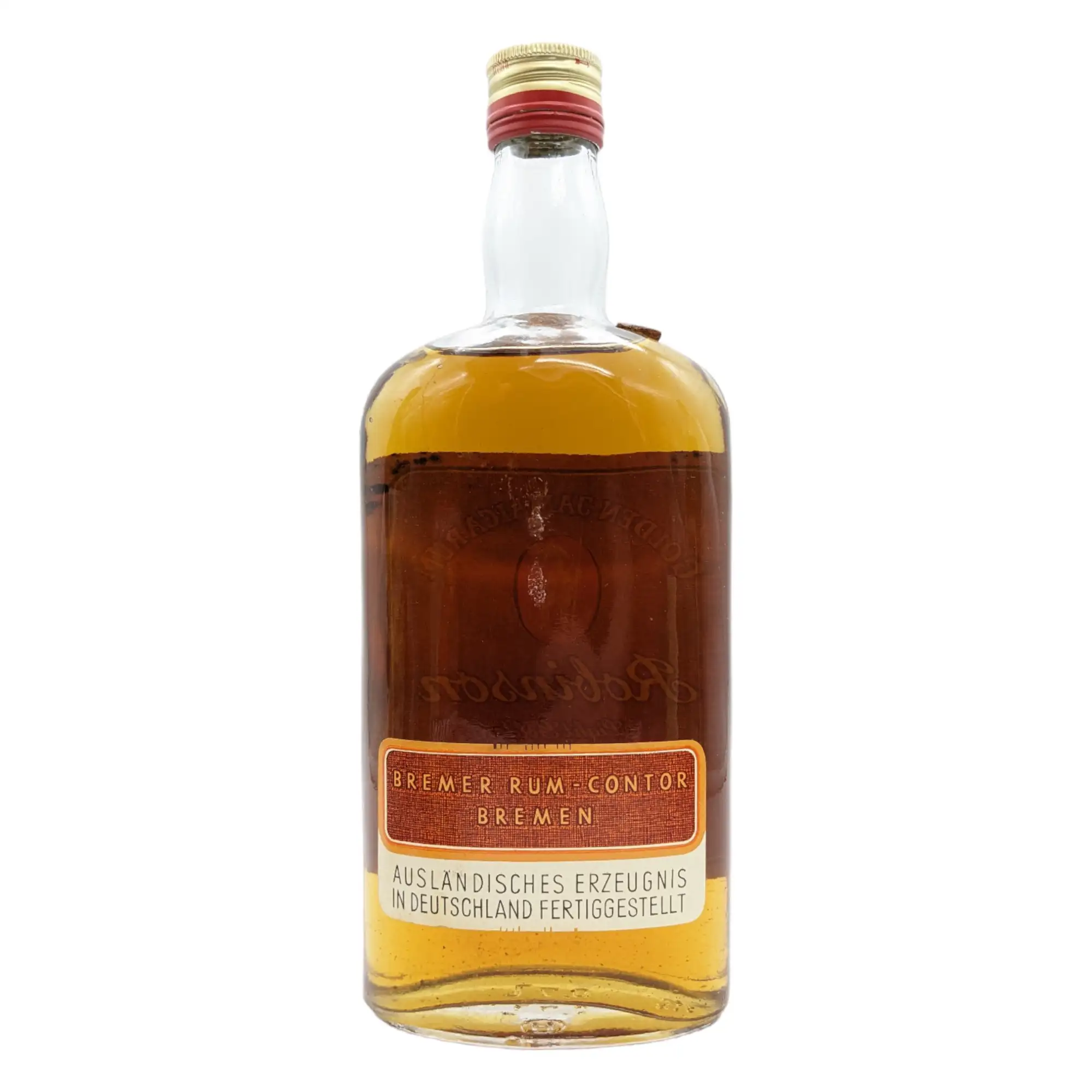 High resolution image of Bremer Rum Contor Robinson Echter Rum Jamaica