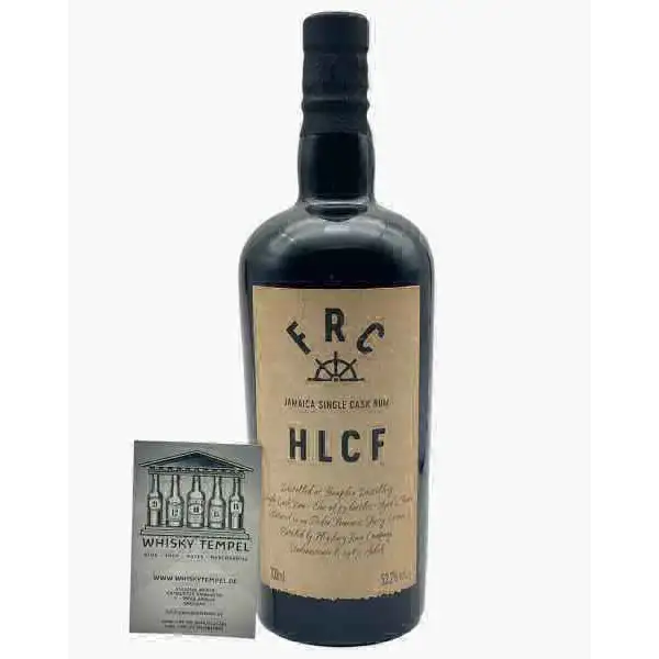 Bottle of Hampden Flensburg Rum Company Jamaica Single Cask Rum HLCF