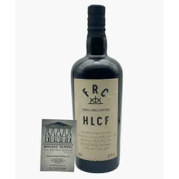 Bottle of Hampden Flensburg Rum Company Jamaica Single Cask Rum HLCF