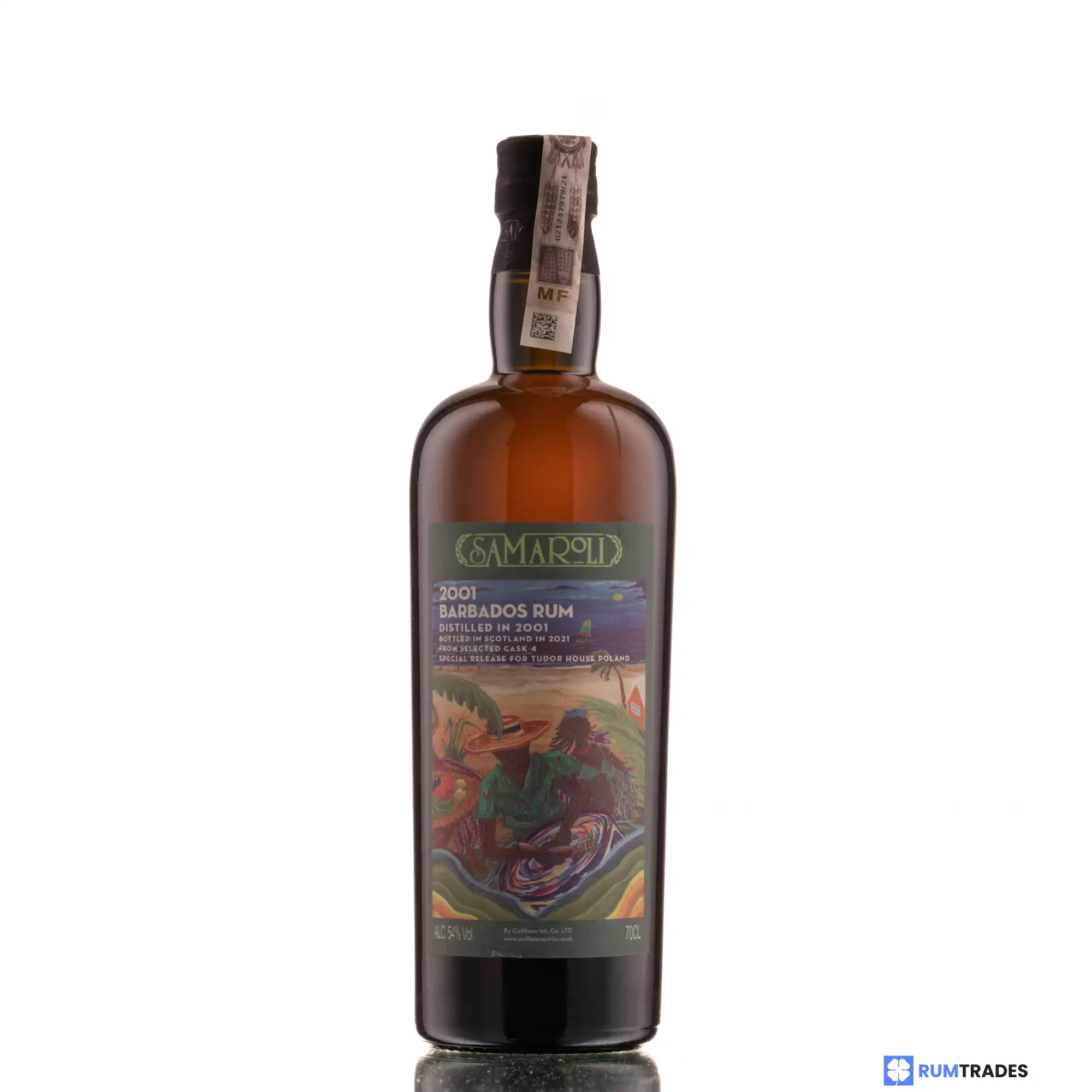 High resolution image of Samaroli Barbados Rum (Tudor House Poland) 2001
