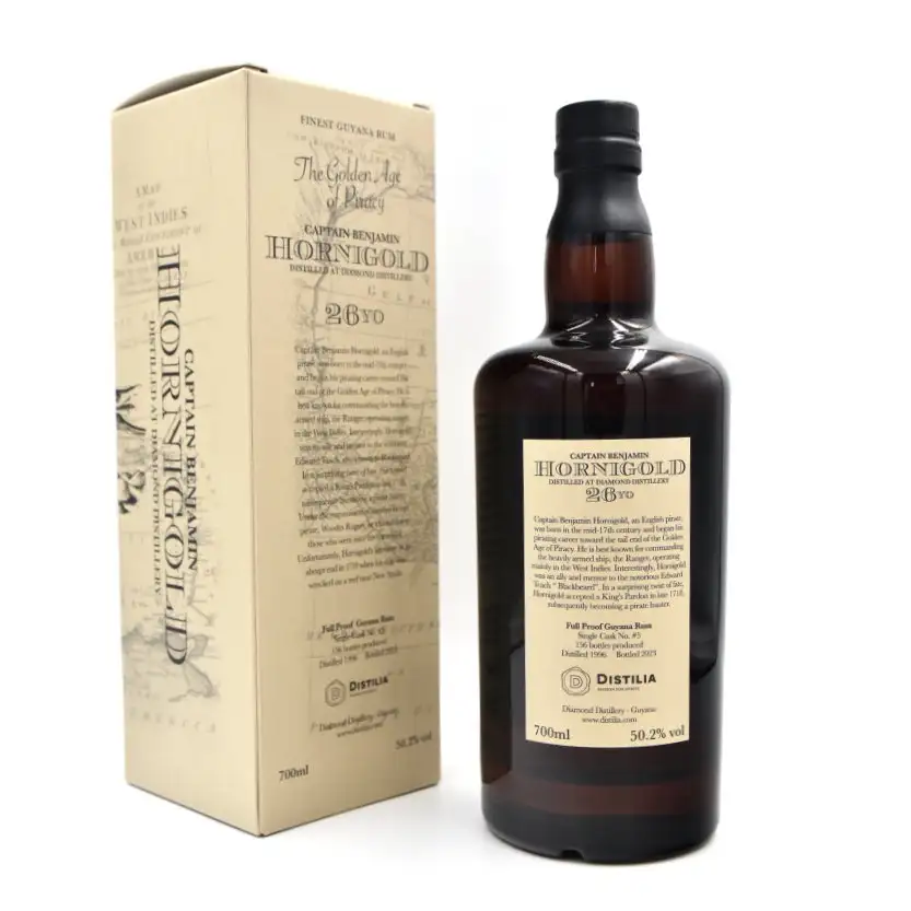 High resolution image of Distilia Diamond The Golden Age of Piracy Captain Benjamin Hornigold 1996