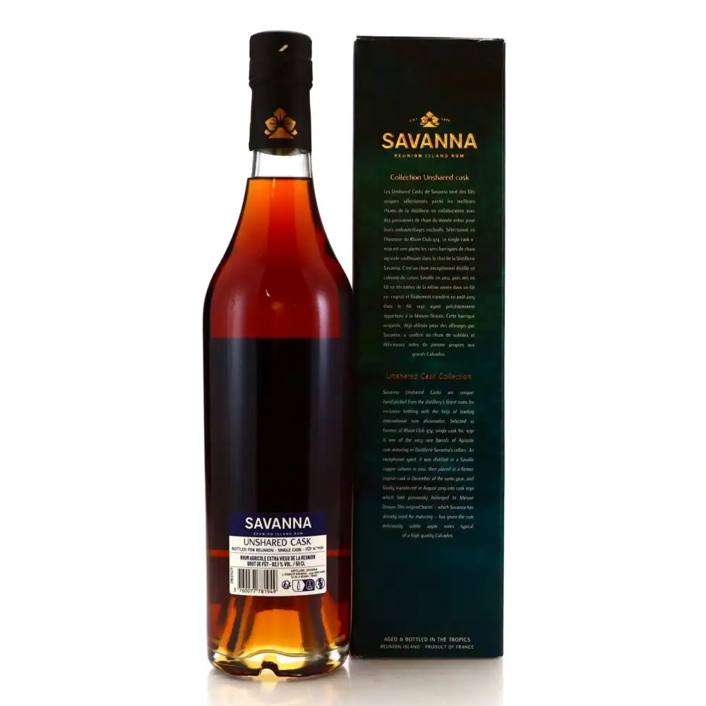 High resolution image of Savanna Unshared Cask for Reunion Island 2012