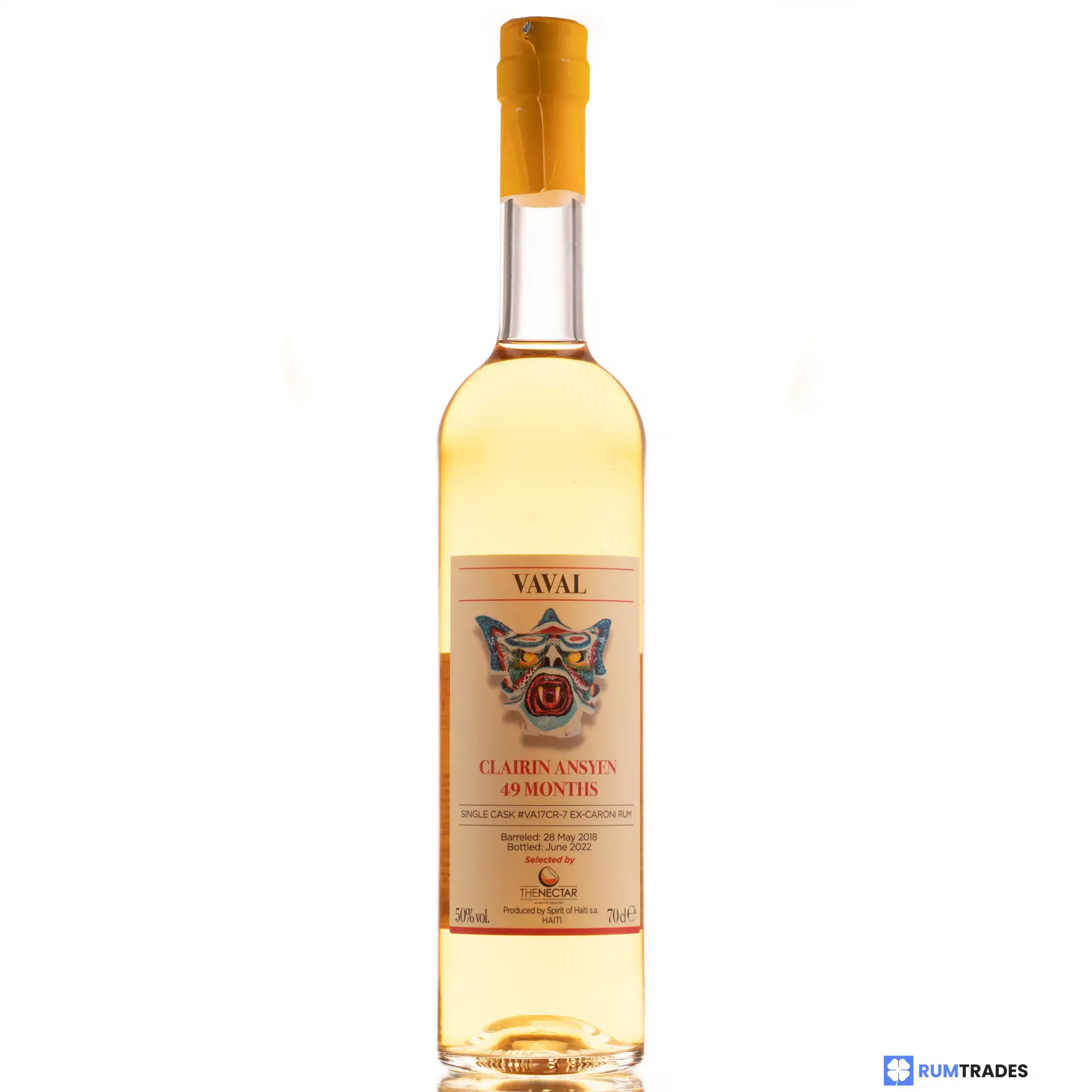 High resolution image of Velier Arawaks Clairin Ansyen Vaval (The Nectar) 2018