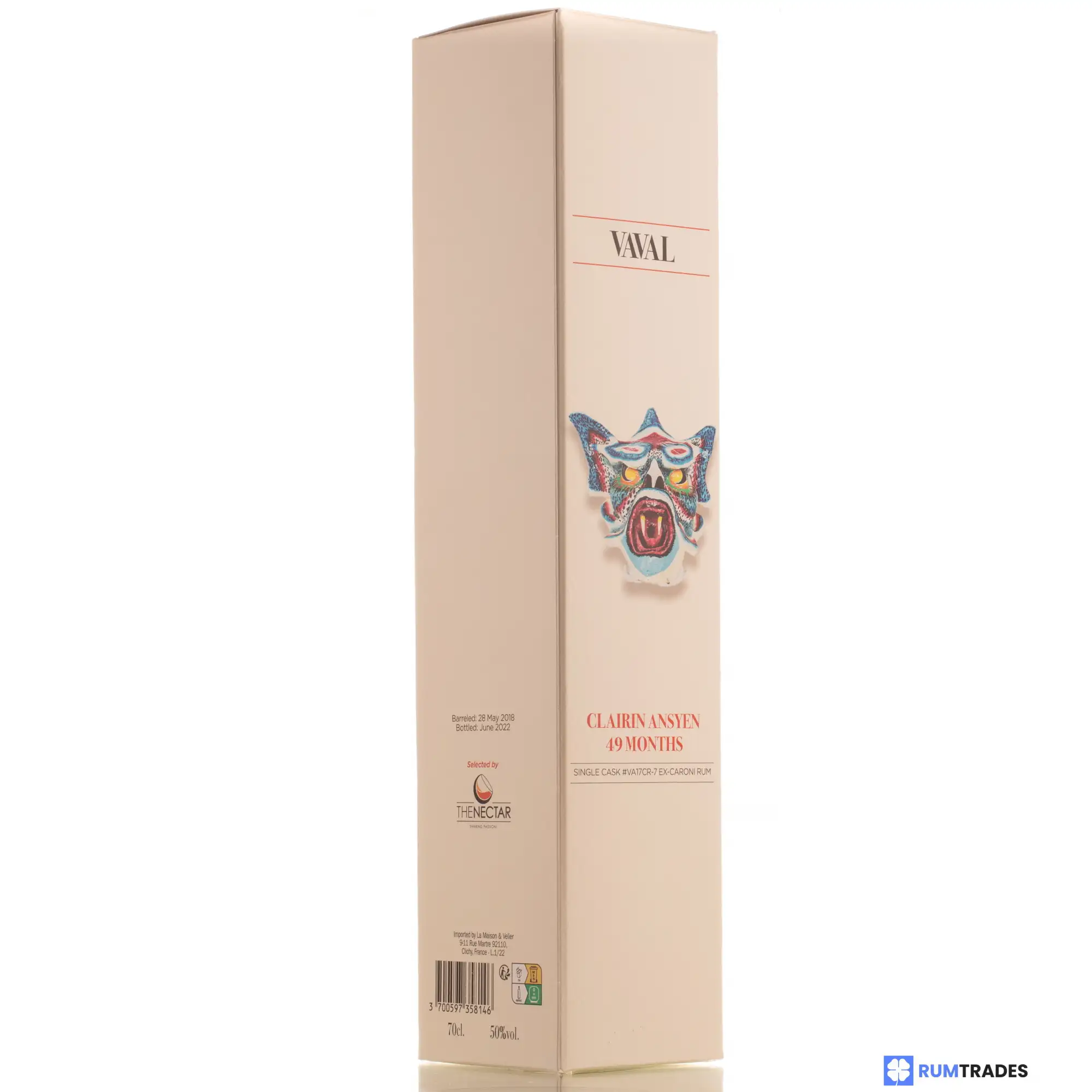 High resolution image of Velier Arawaks Clairin Ansyen Vaval (The Nectar) 2018