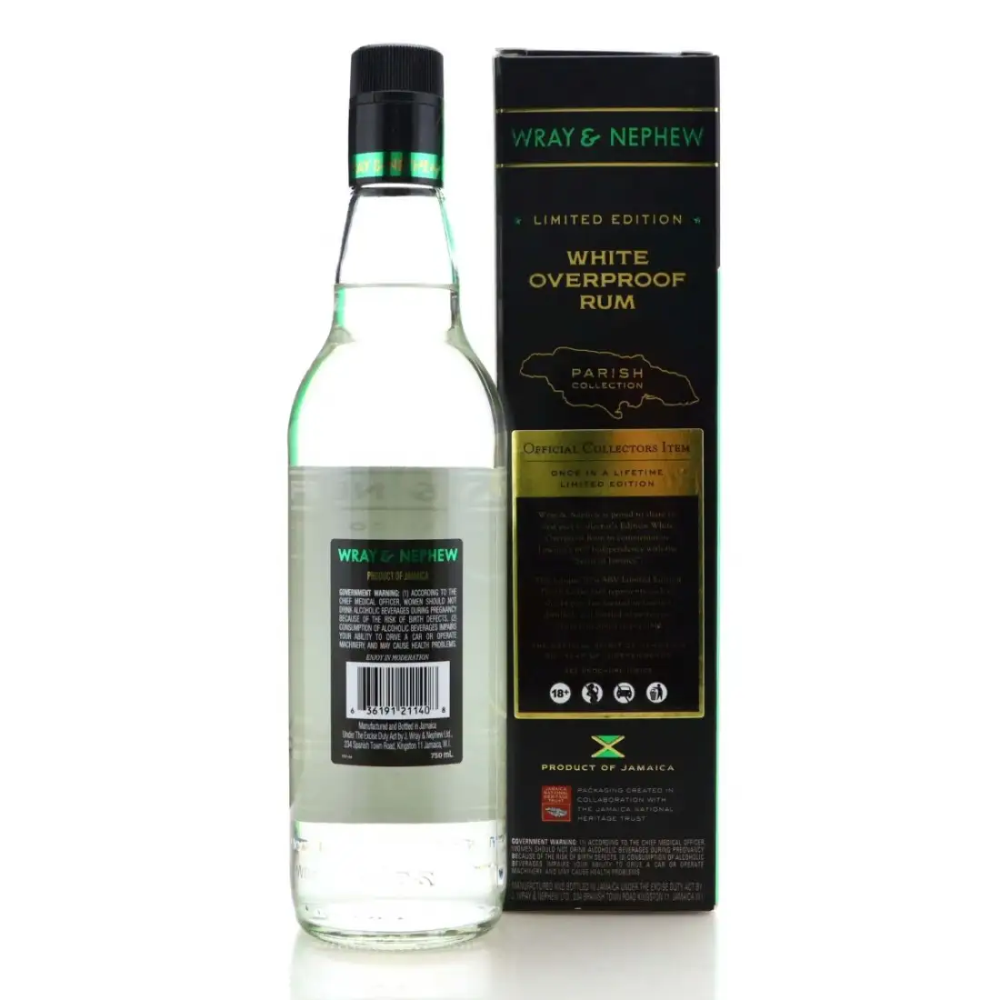 Hochauflösendes Bild von J. Wray &amp; Nephew LTD. The Parish Collection (60 Years of Independence)