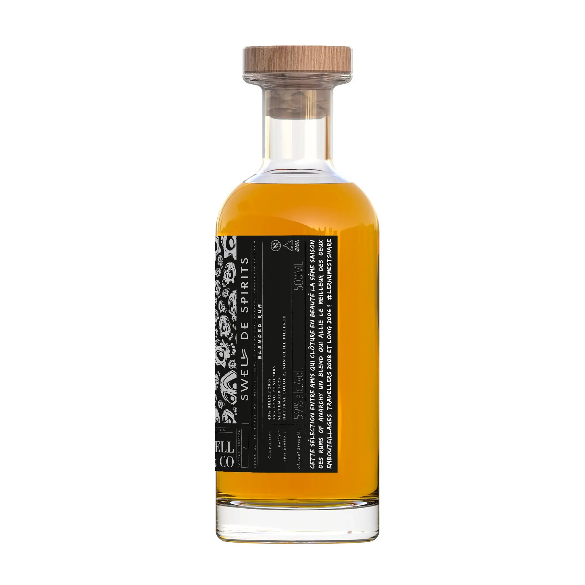 High resolution image of Swell de Spirits Co-Bottling Series No. 07 (Rums of Anarchy) 2023