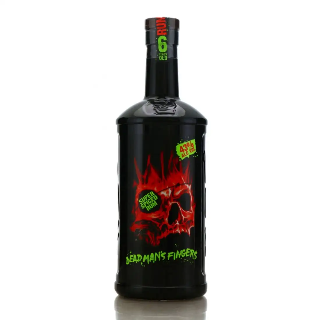 Bottle of The Rum & Crab Shack Dead Man’s Fingers Super Spiced Rum