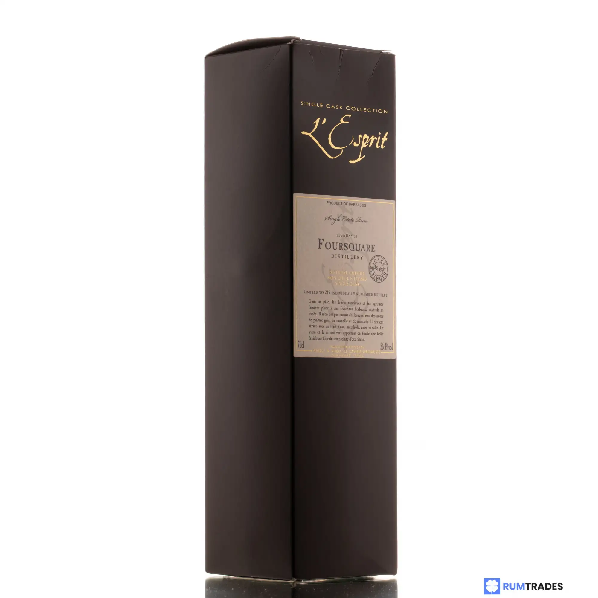 Image haute résolution de Whisky &amp; Rhum Foursquare L‘Esprit 2002