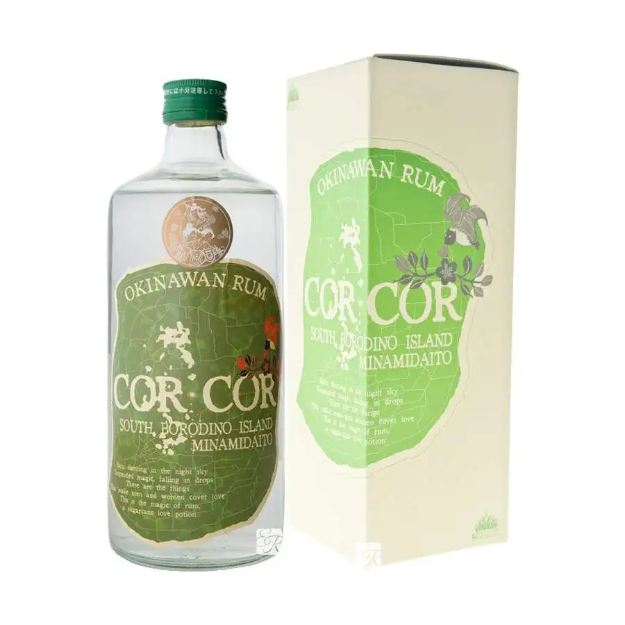 Bottle of Grace Rum Green