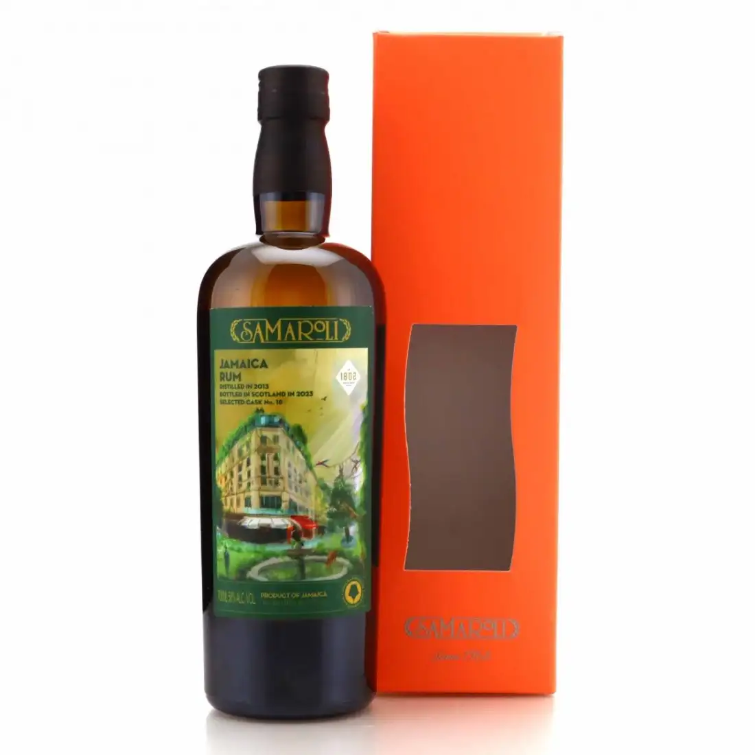 Bottle of Samaroli Hampden Édition Spéciale Bar 1802 LROK 2013