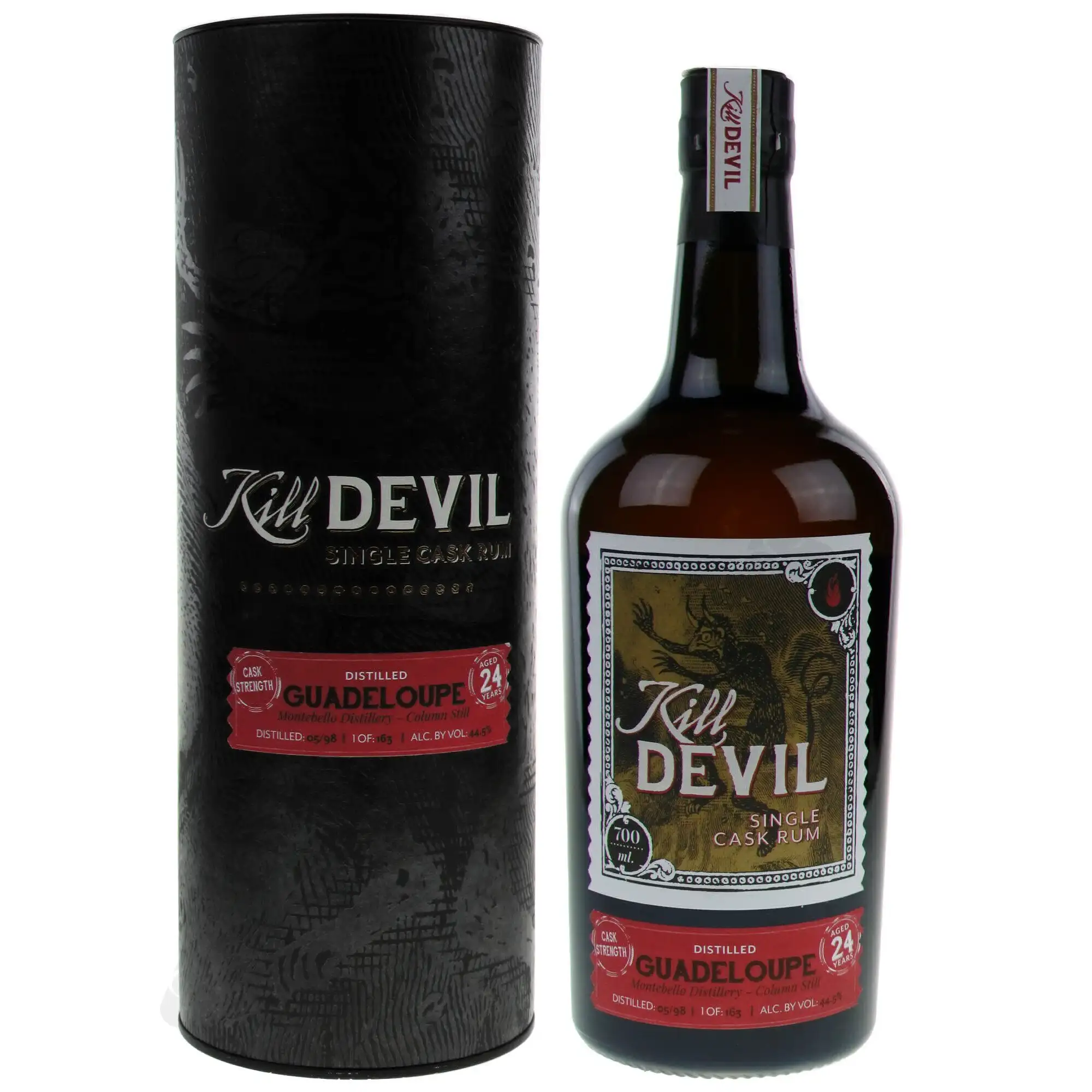 Bottle of Carrere Kill Devil Guadeloupe (Montebello) 1998