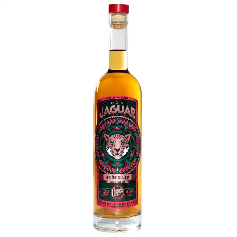 Bottle of Ron Jaguar Edición Cordillera