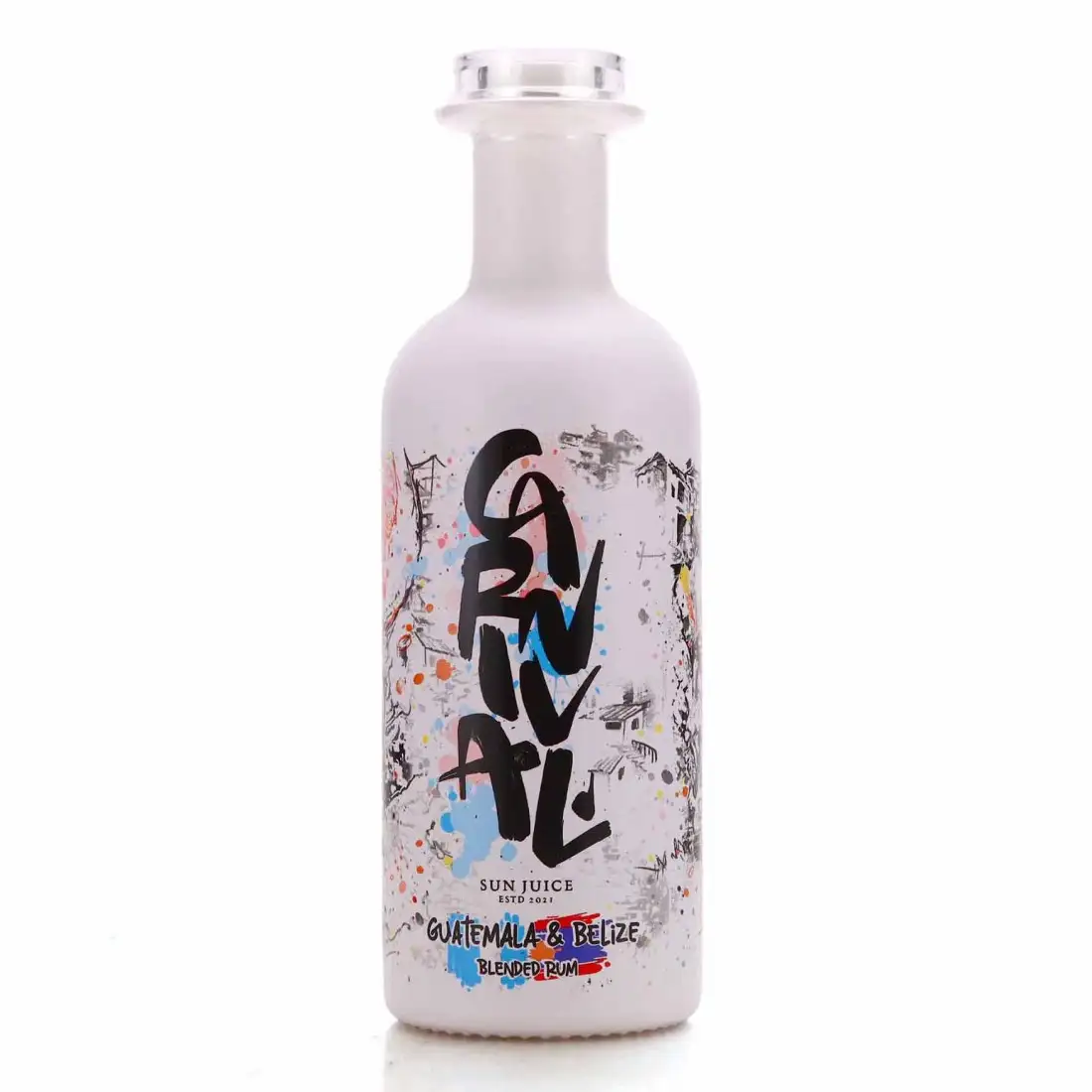 Bottle of Sun Juice Carnival Guatemala & Belize Blended Rum