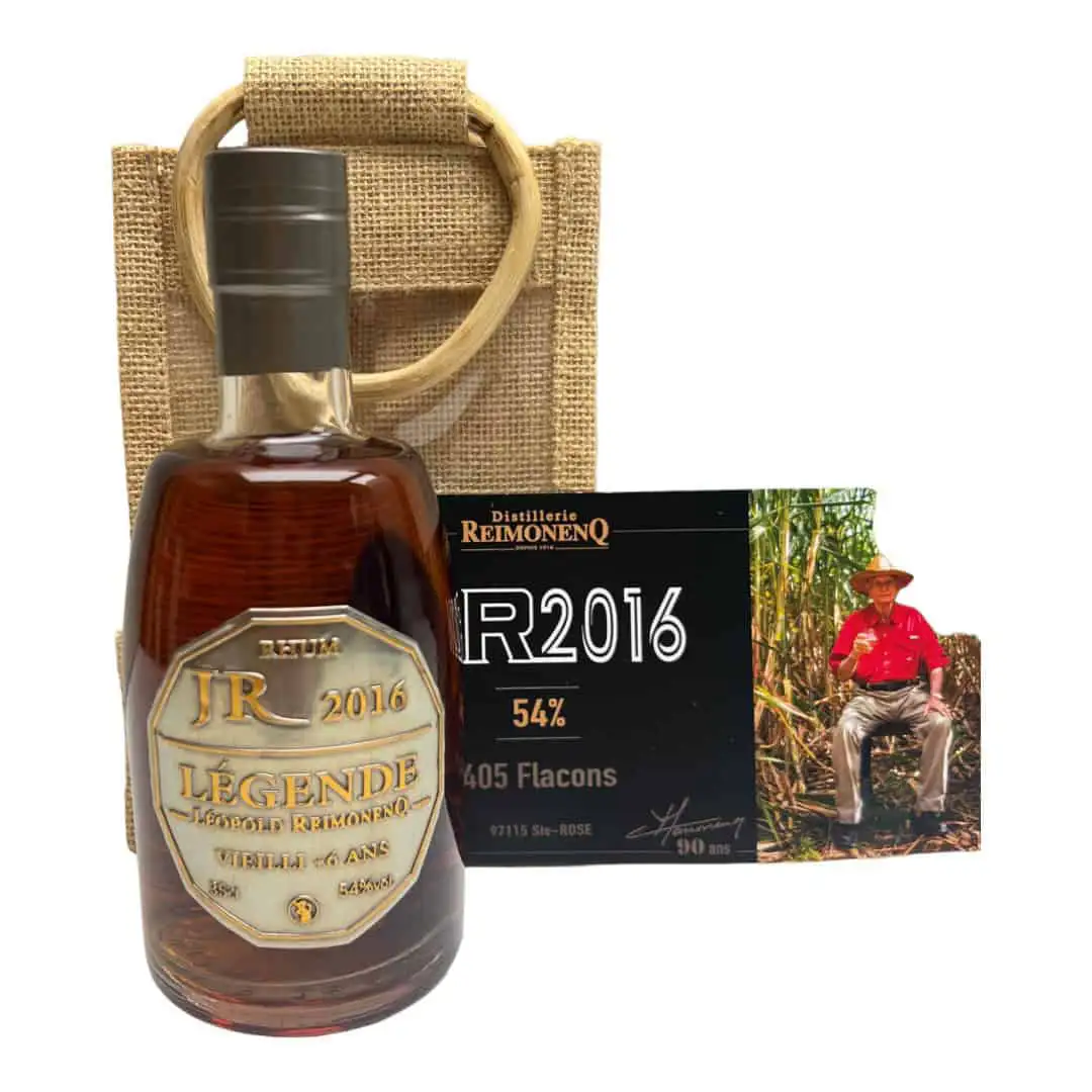 Bottle of ReimonenQ Rhum JR (Légende Léopold ReimonenQ) 2016