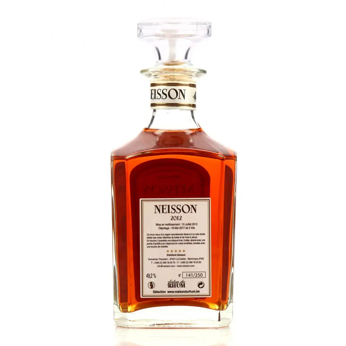 High resolution image of Neisson Spécial salon du rhum de Spa 2012