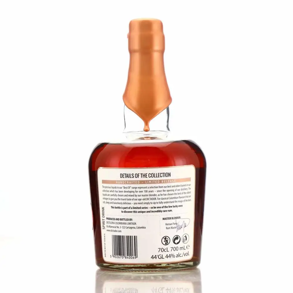 Image haute résolution de Dictador Best of 1978