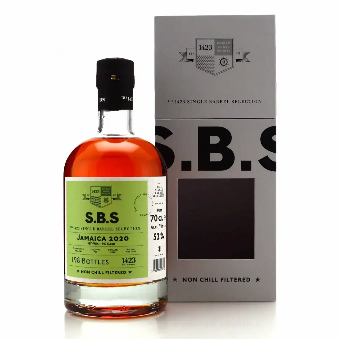 High resolution image of New Yarmouth S.B.S Jamaica 2020 (PX Cask) NYE/WK