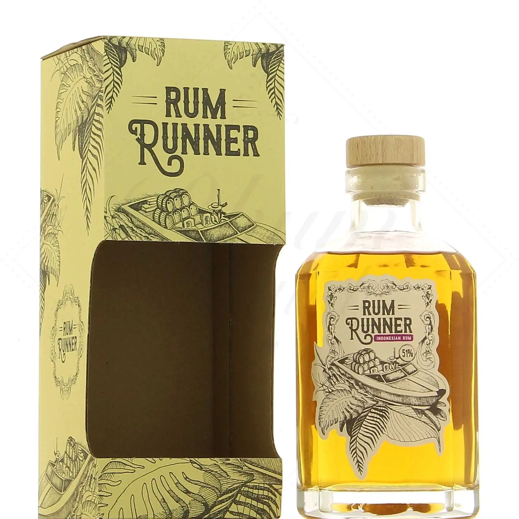 Bottle of Rum Runner Indonesian Rum