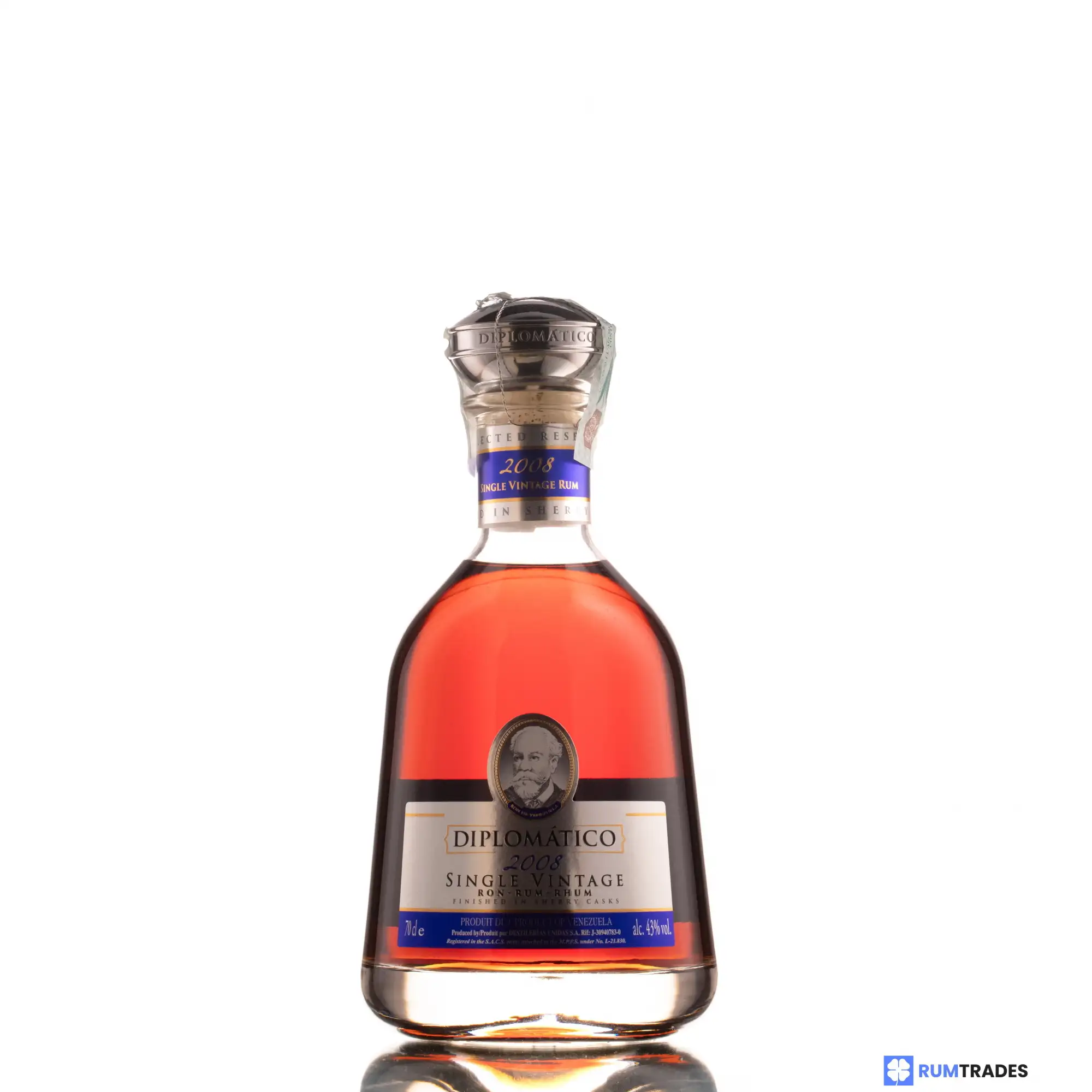 High resolution image of Diplomático Single Vintage 2008