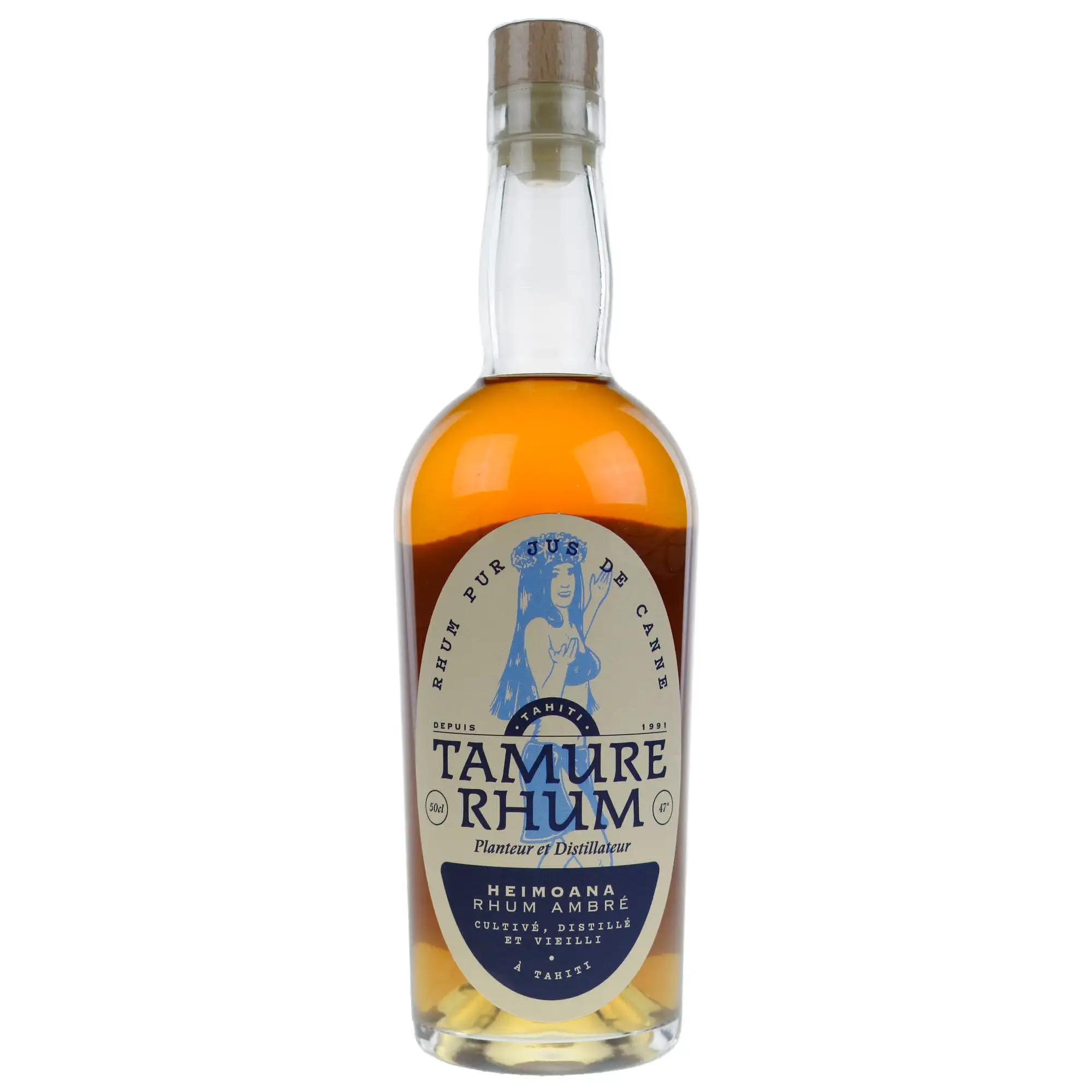 Bottle of Distillerie Moux Tamure Rhum Rhum Ambré