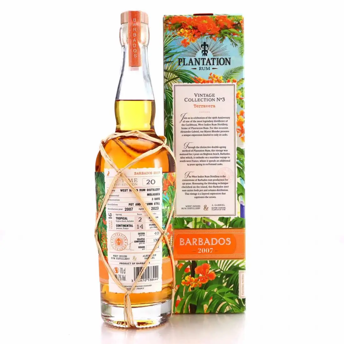 High resolution image of Plantation Barbados One-Time Edition 2007