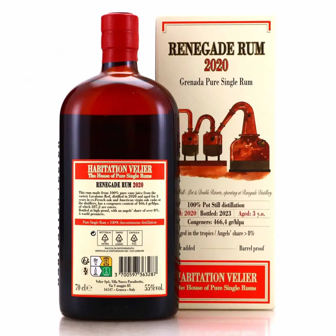 High resolution image of Habitation Velier Renegade Renegade 2020