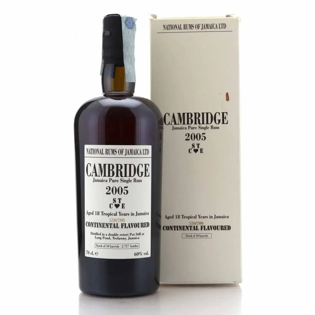 Bottle of Velier Long Pond Cambridge STC❤️E 2005