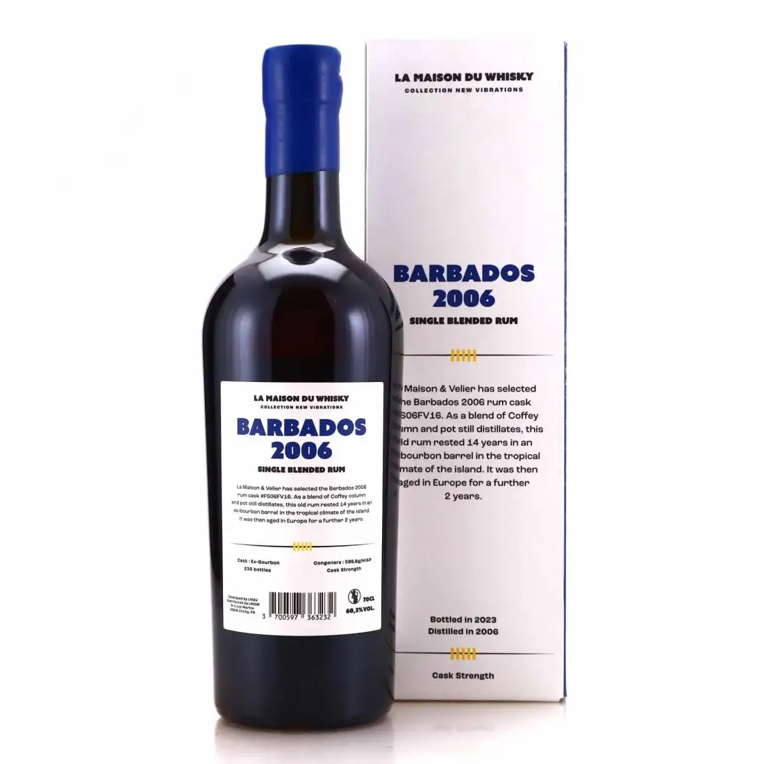 High resolution image of La Maison Du Whisky Foursquare Rum Barbados (Flag Series) 2006