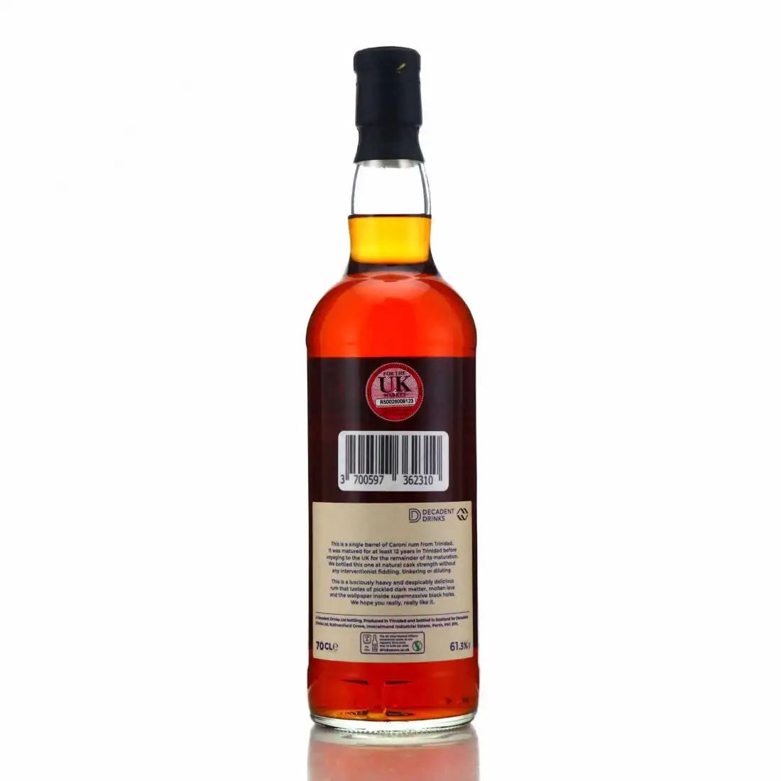 High resolution image of Caroni Rum Sponge Exclusive Edition No. 3 1998