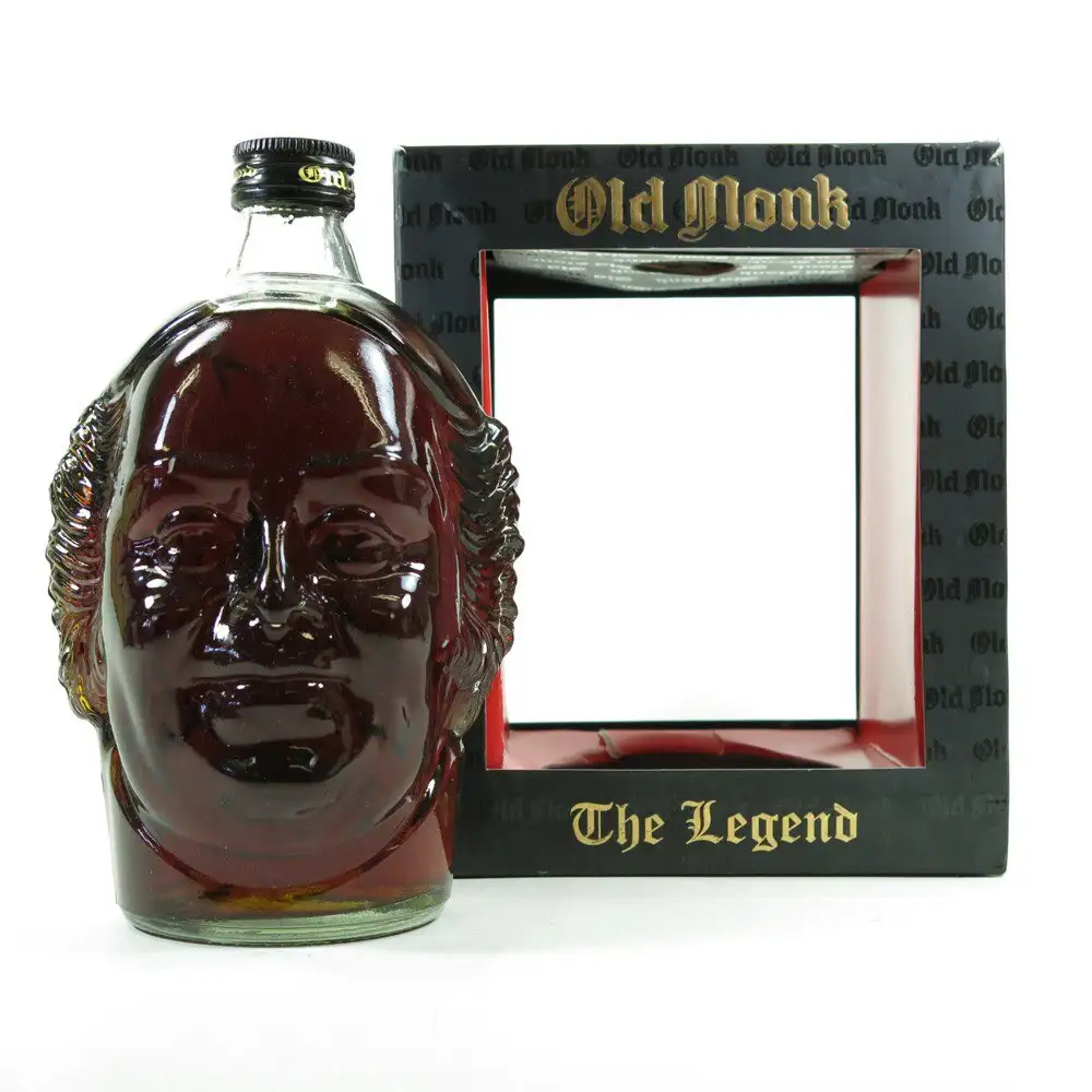 Bottle of Mohan Meakin Distillery Old Monk The Legend