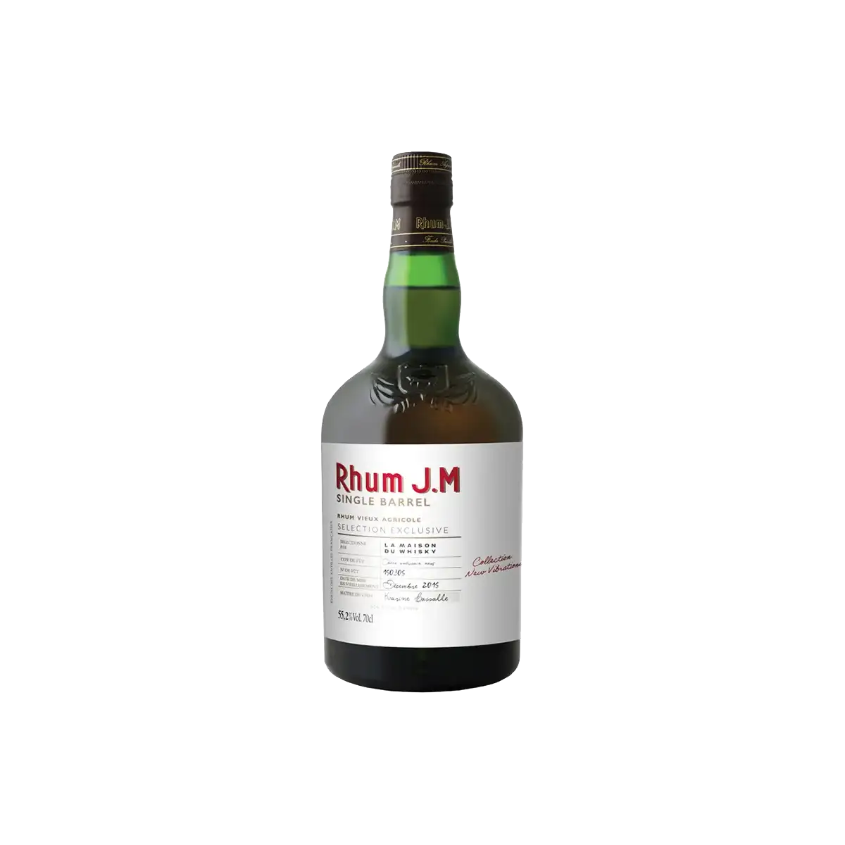 Bottle of Rhum J.M Single Barrel Selection Exclusive Collection New Vibrations (LMDW) 2015