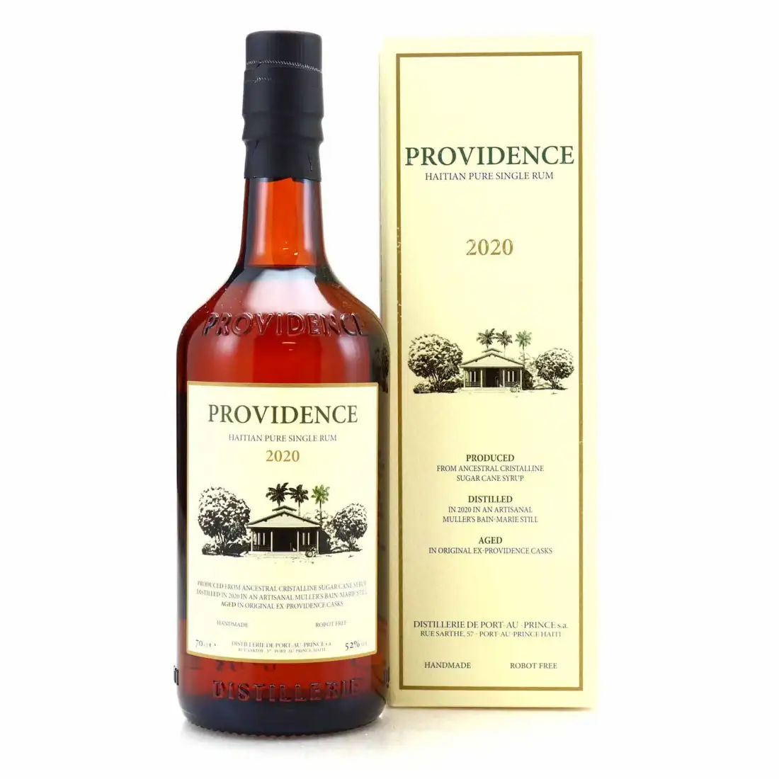 Bottle of Velier Providence Haitian Pure Single Rum 2020