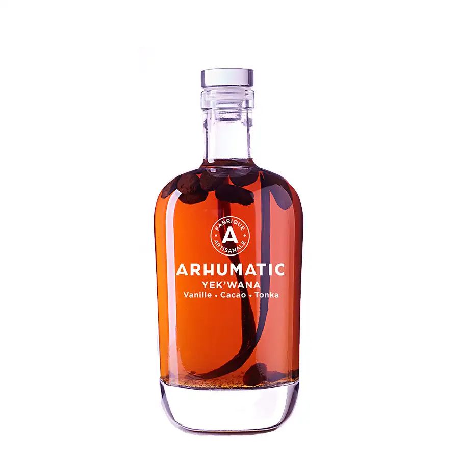 Bottle of Arhumatic Yek’Wana Rhum Venezuela, tonka, cacao, vanille 2023
