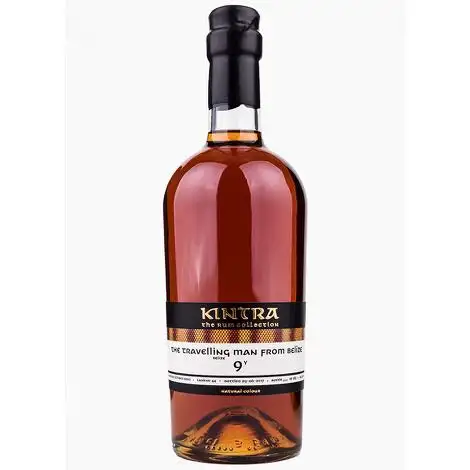 Bottle of Kintra Travellers The Travelling Man from Belize 2007