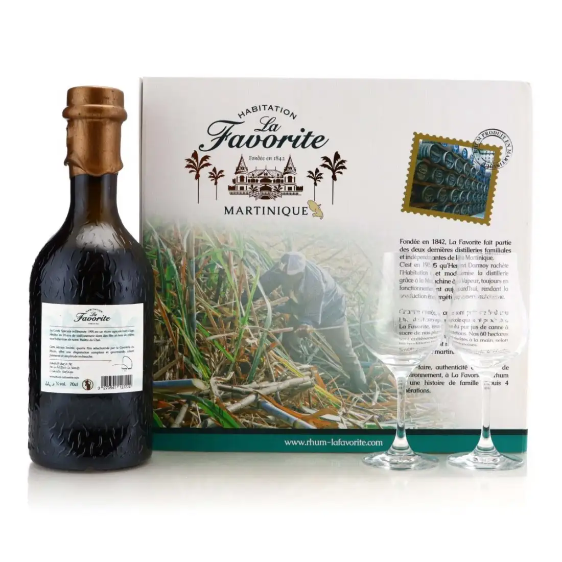 Hochauflösendes Bild von La Confrérie du Rhum La Favorite Cuvée Spéciale La Confrérie du Rhum 1995