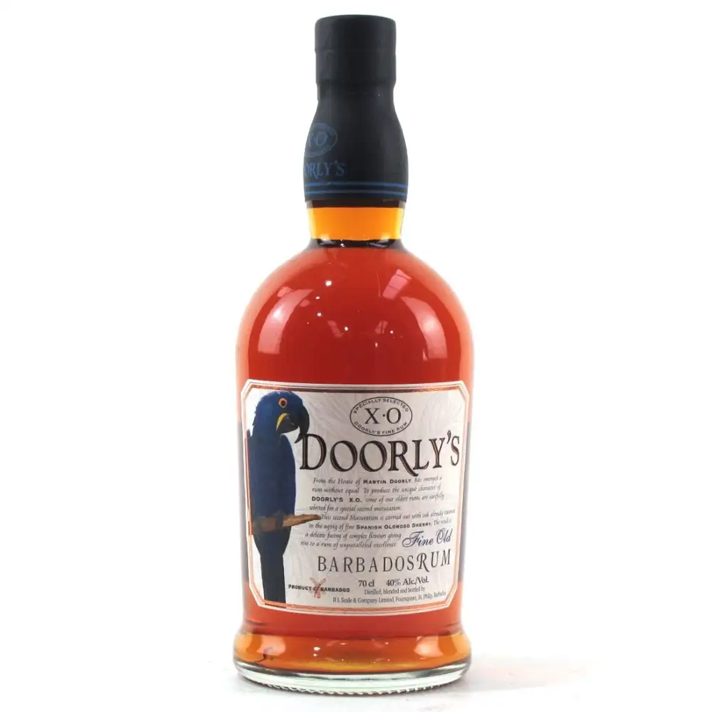 Bottle of Foursquare Doorly’s XO Sherry Finish