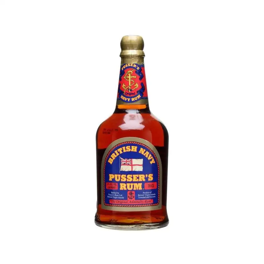 High resolution image of Pusser‘s Rum Overproof (Blue Label)