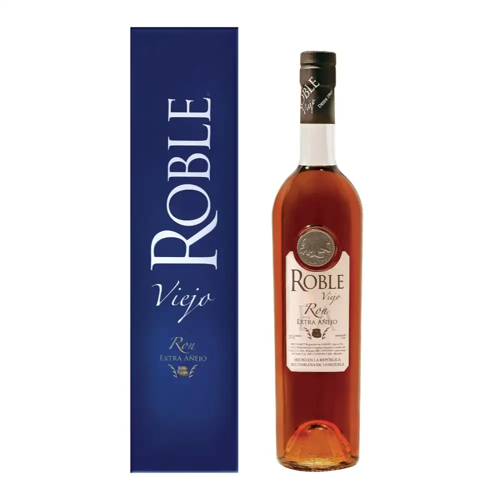 Bottle of Rones del Caribe C.A. Ron Roble Viejo Extra Añejo