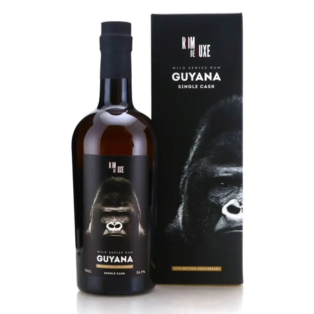 Bottle of Romdeluxe Diamond Wild Series Rum No. 50 Anniversary Edition MDK 2003