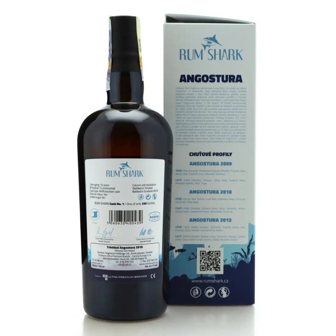 Image haute résolution de Rum Shark T.D.L Angostura 2010