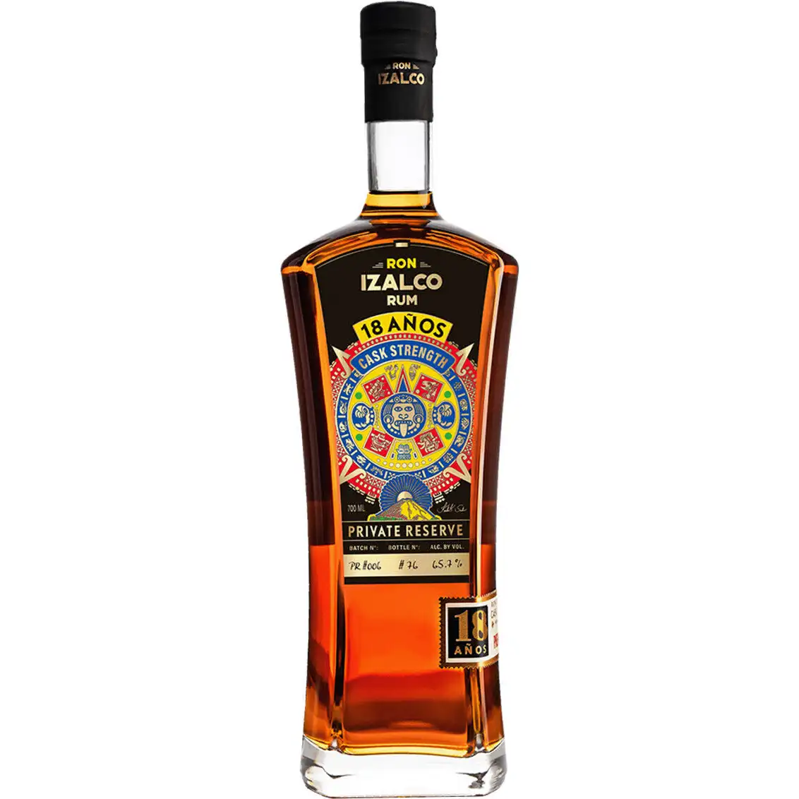 Bottle of Phenomenal Spirits Ron Izalco Cask Strength Private Reserve