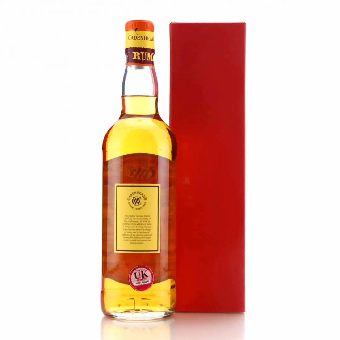 High resolution image of Cadenhead‘s Foursquare Green Label 2003