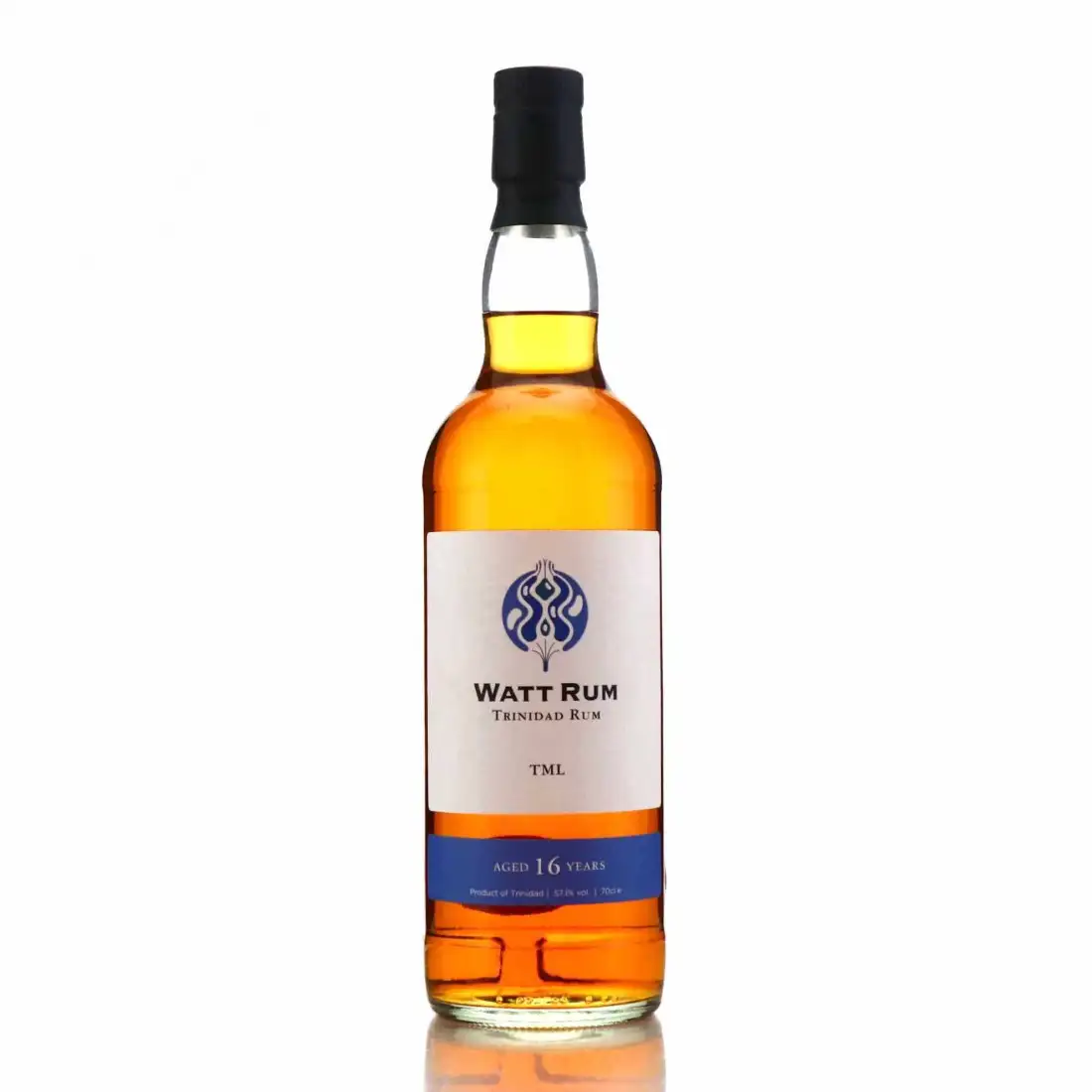 Bottle of Watt Rum T.D.L Trinidad TML 2007