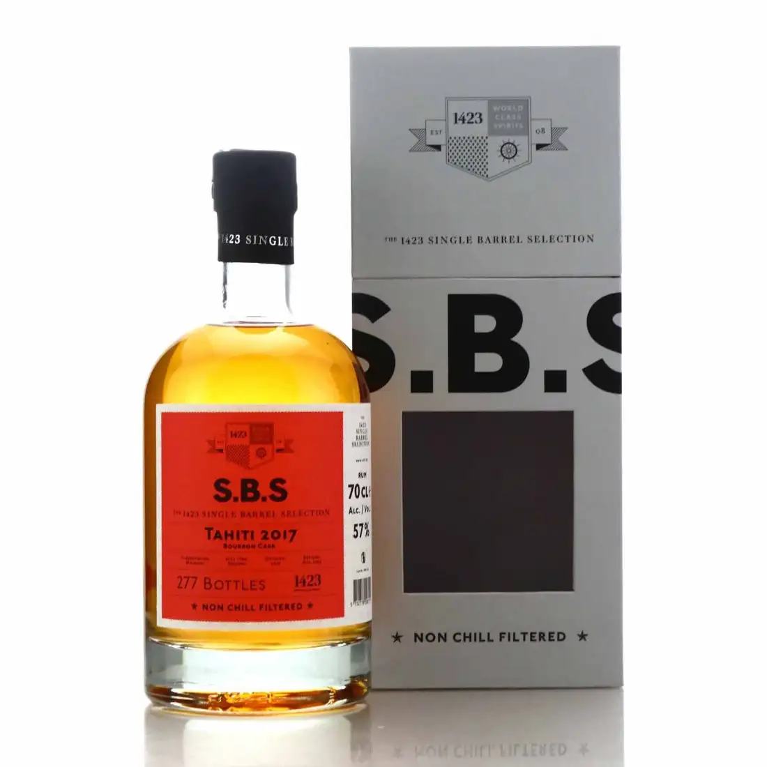 Bottle of S.B.S Tahiti (Bourbon Cask) 2017