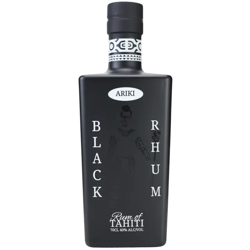 Bottle of Ariki Black Rhum
