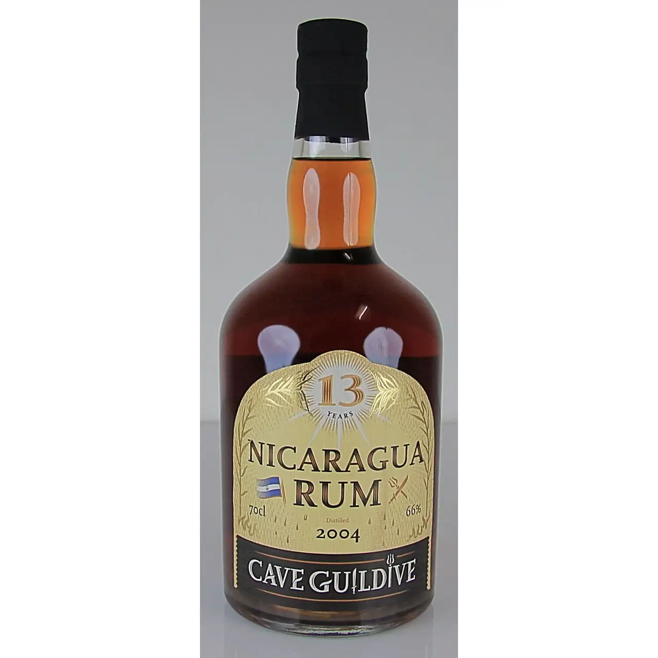 Bottle of Cave Guildive Secrete Nicaragua Rum 2004