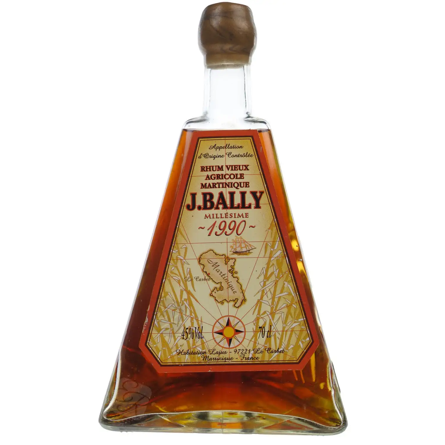 Hochauflösendes Bild von J. Bally Pyramide Millésime 1990