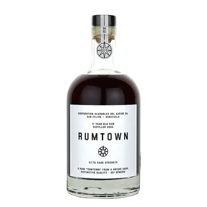 Bottle of Rumtown C.A.D.C 2004