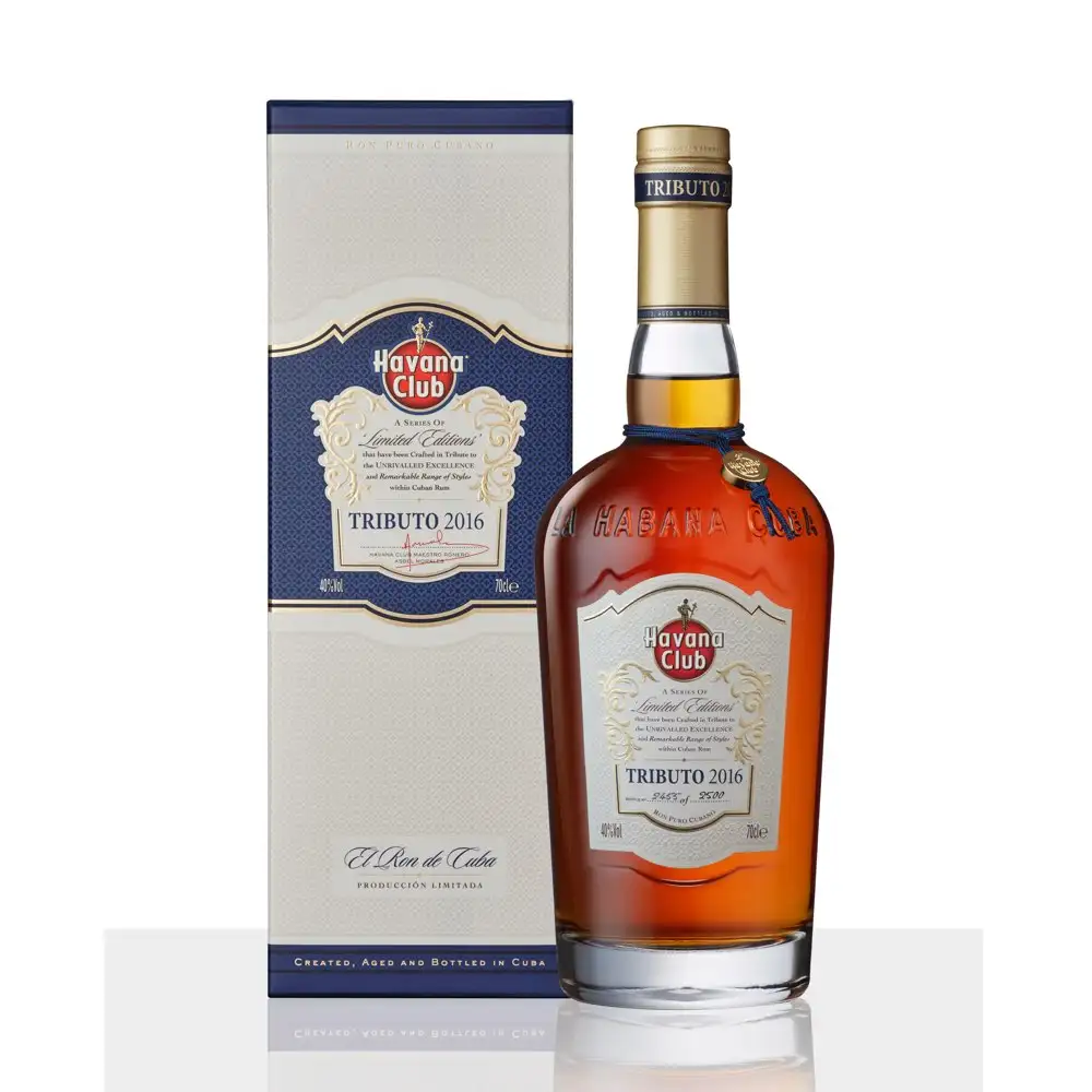 Bottle of Havana Club Tributo 2016